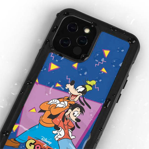 Disney Goofy and Max iPhone 12 Pro Max Waterproof Case