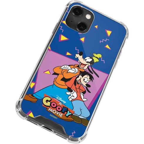 Disney Goofy and Max iPhone 13 Mini Clear Case