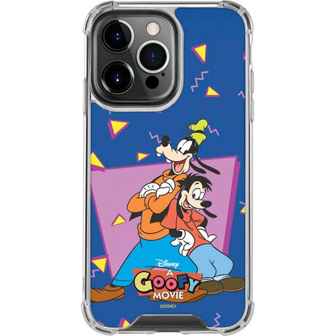 Disney Goofy and Max iPhone 13 Pro Clear Case