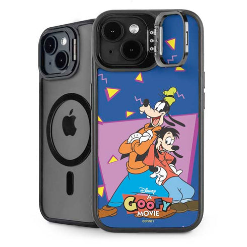 Disney Goofy and Max iPhone 14 Plus Kickstand Case