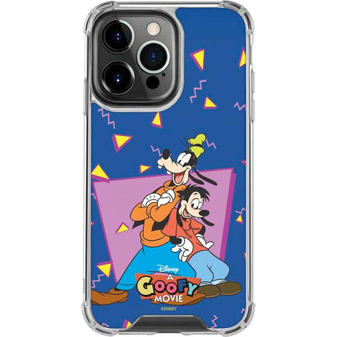 Disney Goofy and Max iPhone 14 Pro Clear Case