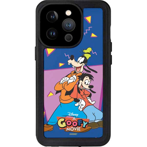 Disney Goofy and Max iPhone 14 Pro Waterproof Case