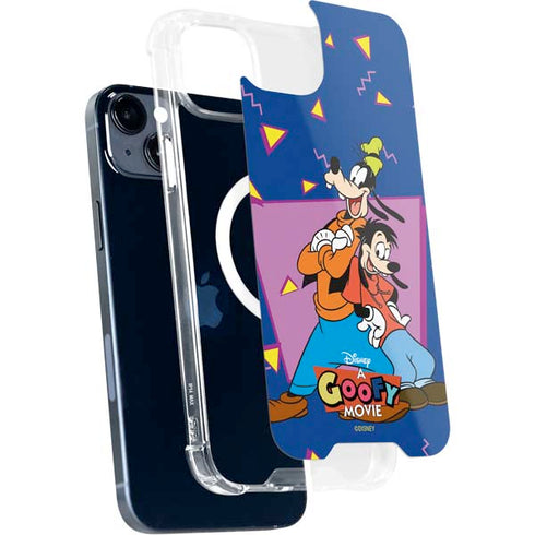 Disney Goofy and Max iPhone 15 Plus MagSafe Case