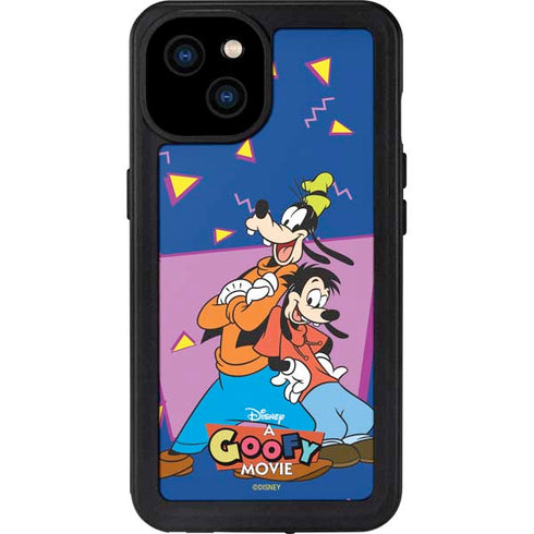 Disney Goofy and Max iPhone 15 Plus Waterproof Case