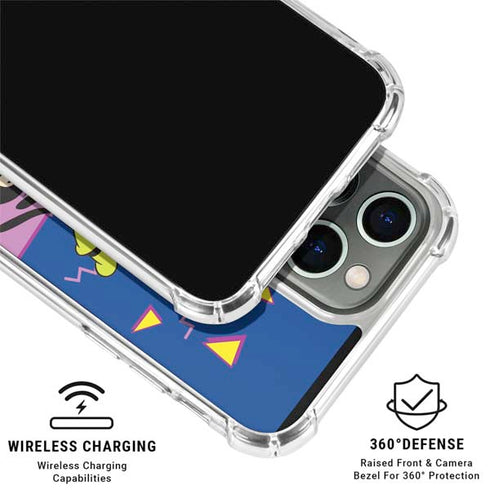 Disney Goofy and Max iPhone 15 Pro Clear Case