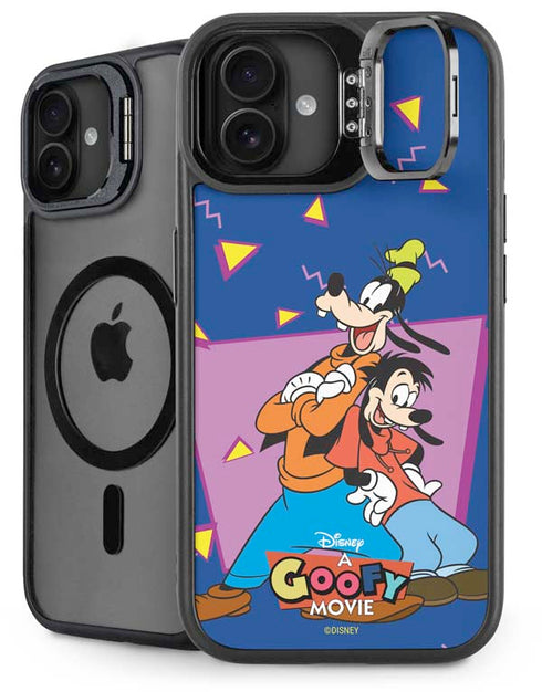 Disney Goofy and Max iPhone 16 Plus Kickstand Case
