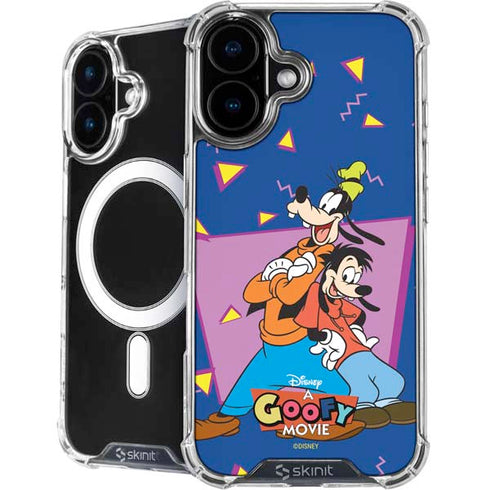 Disney Goofy and Max iPhone 16 Plus MagSafe Case