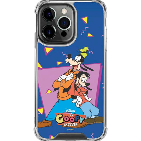 Disney Goofy and Max iPhone 16 Pro Max Clear Case