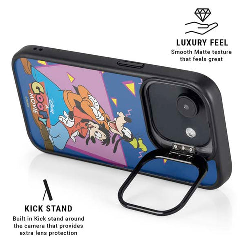 Disney Goofy and Max iPhone 16e Kickstand Case
