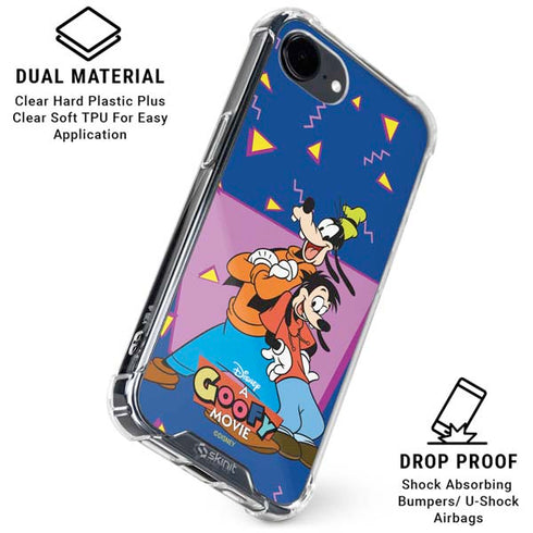 Disney Goofy and Max iPhone 16e Clear Case