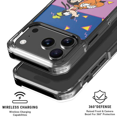 Disney Goofy and Max iPhone 18 Pro Clear Case
