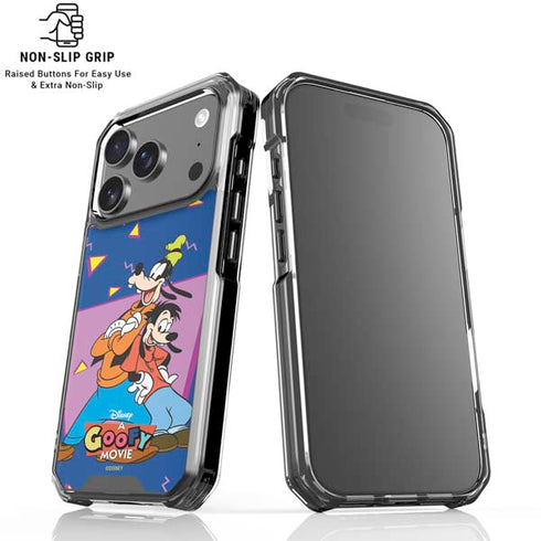 Disney Goofy and Max iPhone 18 Pro Clear Case