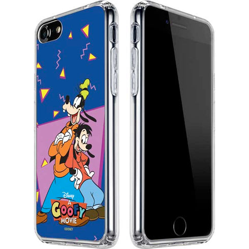 Disney Goofy and Max iPhone SE (2nd & 3rd Gen) Clear Case