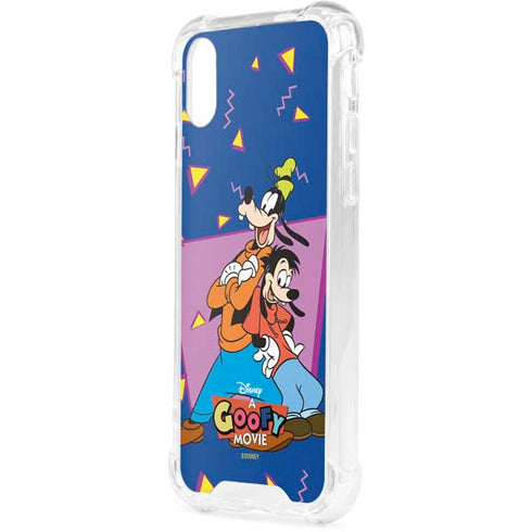 Disney Goofy and Max iPhone XS Clear Case