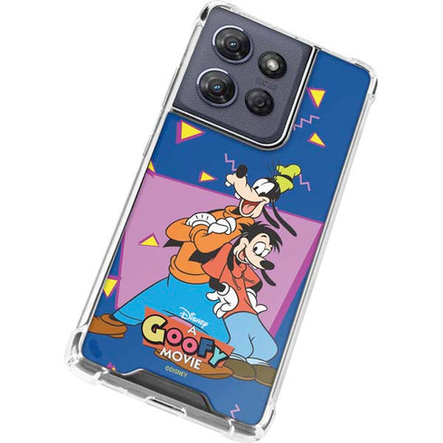 Disney Goofy and Max Moto G 5G (2025) Clear Case