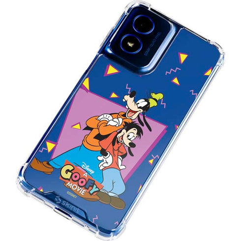 Disney Goofy and Max Moto G 5G (2024) Clear Case