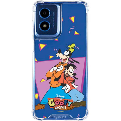 Disney Goofy and Max Moto G Play 4G (2024) Clear Case
