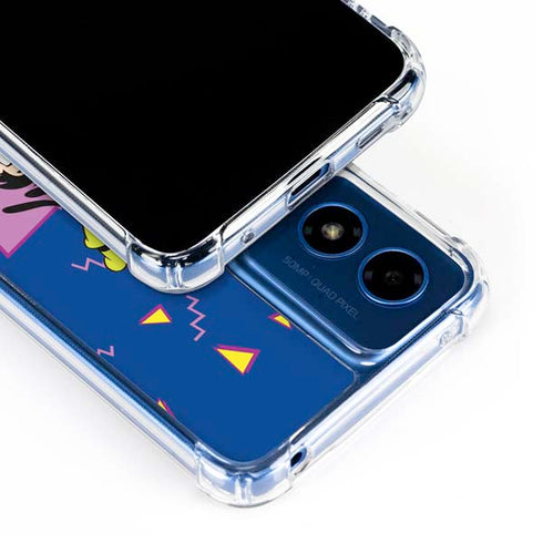 Disney Goofy and Max Moto G Play 4G (2024) Clear Case