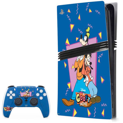 Disney Goofy and Max PS5 Pro Bundle Skin