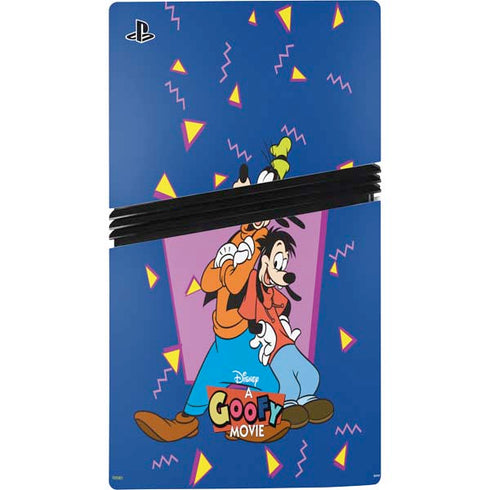 Disney Goofy and Max PS5 Pro Console Skin