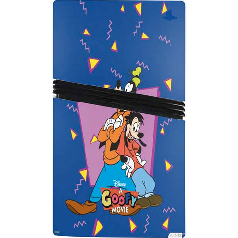 Disney Goofy and Max PS5 Pro Console Skin