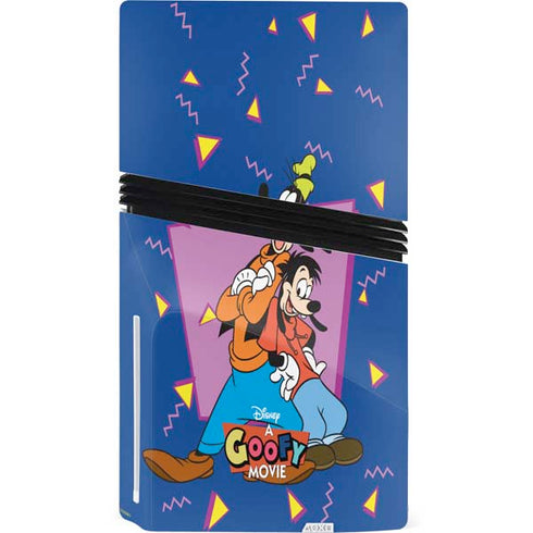 Disney Goofy and Max PS5 Pro Disk Console Skin