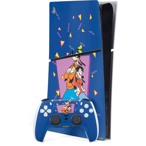 Disney Goofy and Max PS5 Slim Digital Edition Bundle Skin