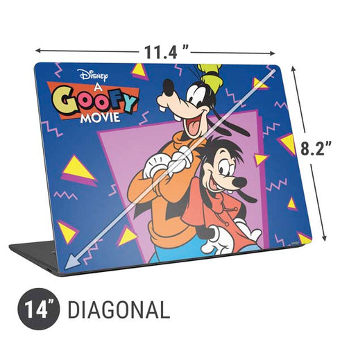 Disney Goofy and Max Universal Laptop 14in (11.4 x 8.2in) Skin