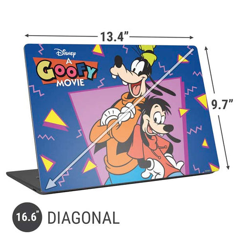 Disney Goofy and Max Universal Laptop 16.6in (13.4 x 9.7in) Skin