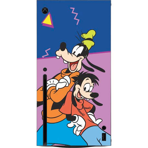 Disney Goofy and Max Xbox Series X Console Skin
