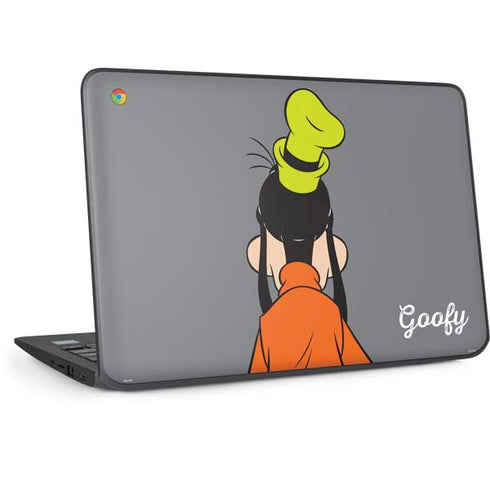Disney Friends Goofy Backwards HP Chromebook Skin