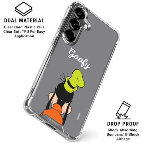 Disney Friends Goofy Backwards Galaxy S26 Plus Clear Case