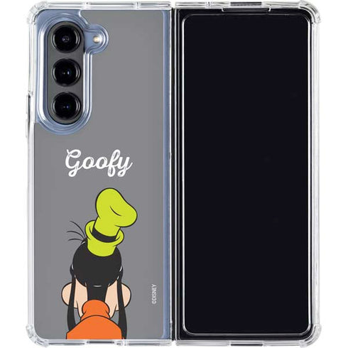 Disney Friends Goofy Backwards Galaxy Z Fold5 5G Clear Case