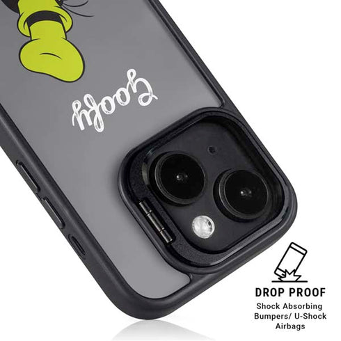 Disney Friends Goofy Backwards iPhone 15 Kickstand Case