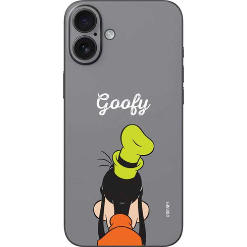 Disney Friends Goofy Backwards iPhone 16 Plus Skin