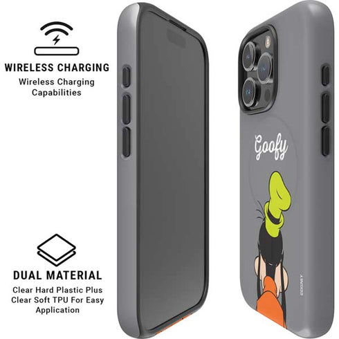 Disney Friends Goofy Backwards iPhone 16 Pro Max Magsafe Impact Case