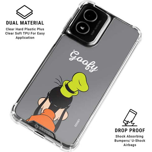 Disney Friends Goofy Backwards Moto G Power 5G (2024) Clear Case