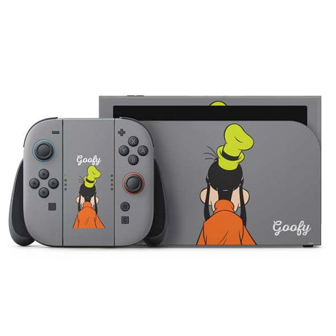 Disney Friends Goofy Backwards Nintendo Switch 2 (2025) with Joy-Con Skin