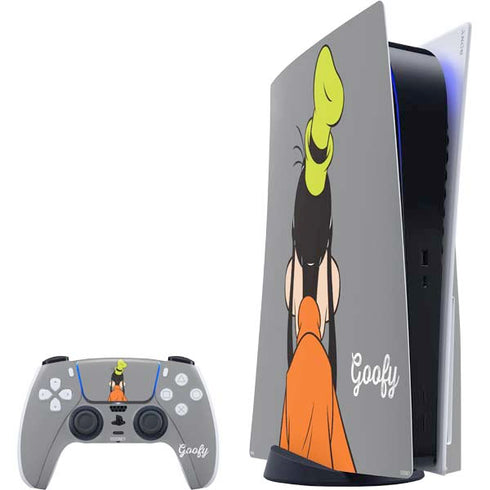 Disney Friends Goofy Backwards PlayStation PS5 Skins