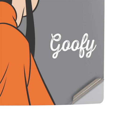 Disney Friends Goofy Backwards PS5 Pro Console Skin