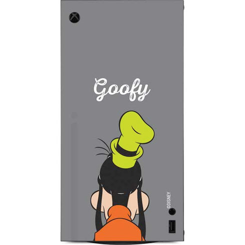 Disney Friends Goofy Backwards XBox Series X Digital Edition Console Skin