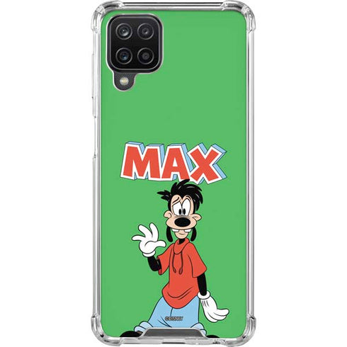 Disney Goofy Footed Galaxy A12 Clear Case