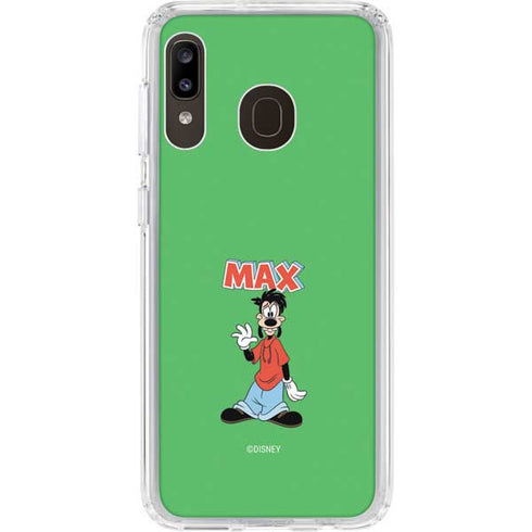 Disney Goofy Footed Galaxy A20 Clear Case