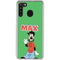 Disney Goofy Footed Galaxy A21 Clear Case