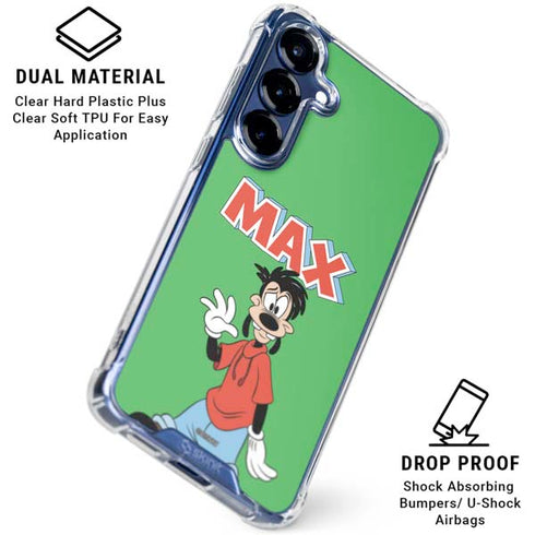 Disney Goofy Footed Galaxy S25 Clear Case