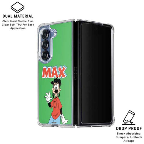 Disney Goofy Footed Galaxy Z Fold6 Clear Case