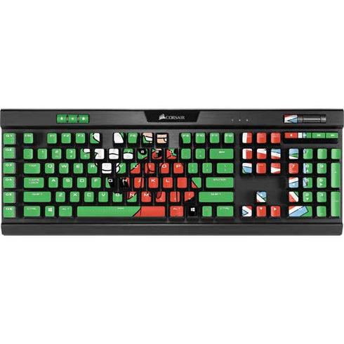 Disney Goofy Footed K95 RGB PLATINUM Mechanical Gaming Keyboard Skin