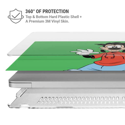 Disney Goofy Footed MacBook Pro 14in (2021-24) Case plus Skin