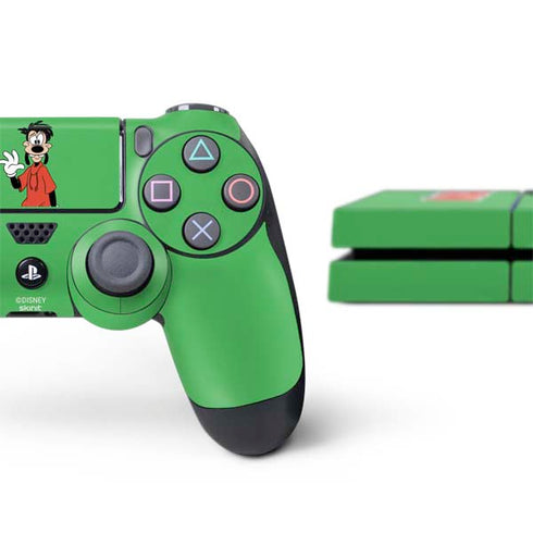 Disney Goofy Footed PS4 Console and Controller Bundle Skin