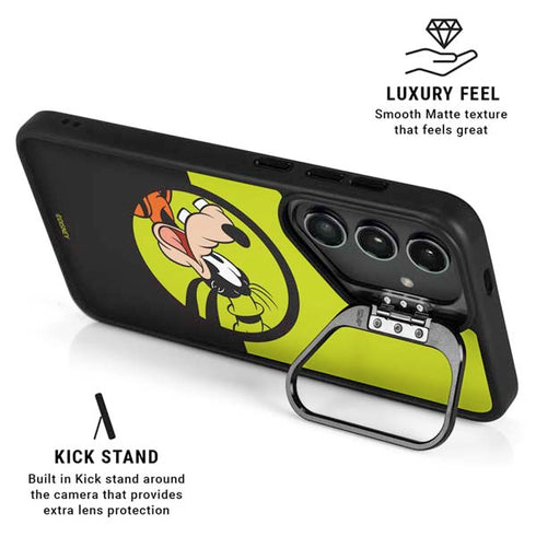 Disney Friends Goofy Galaxy S25 Kickstand Case